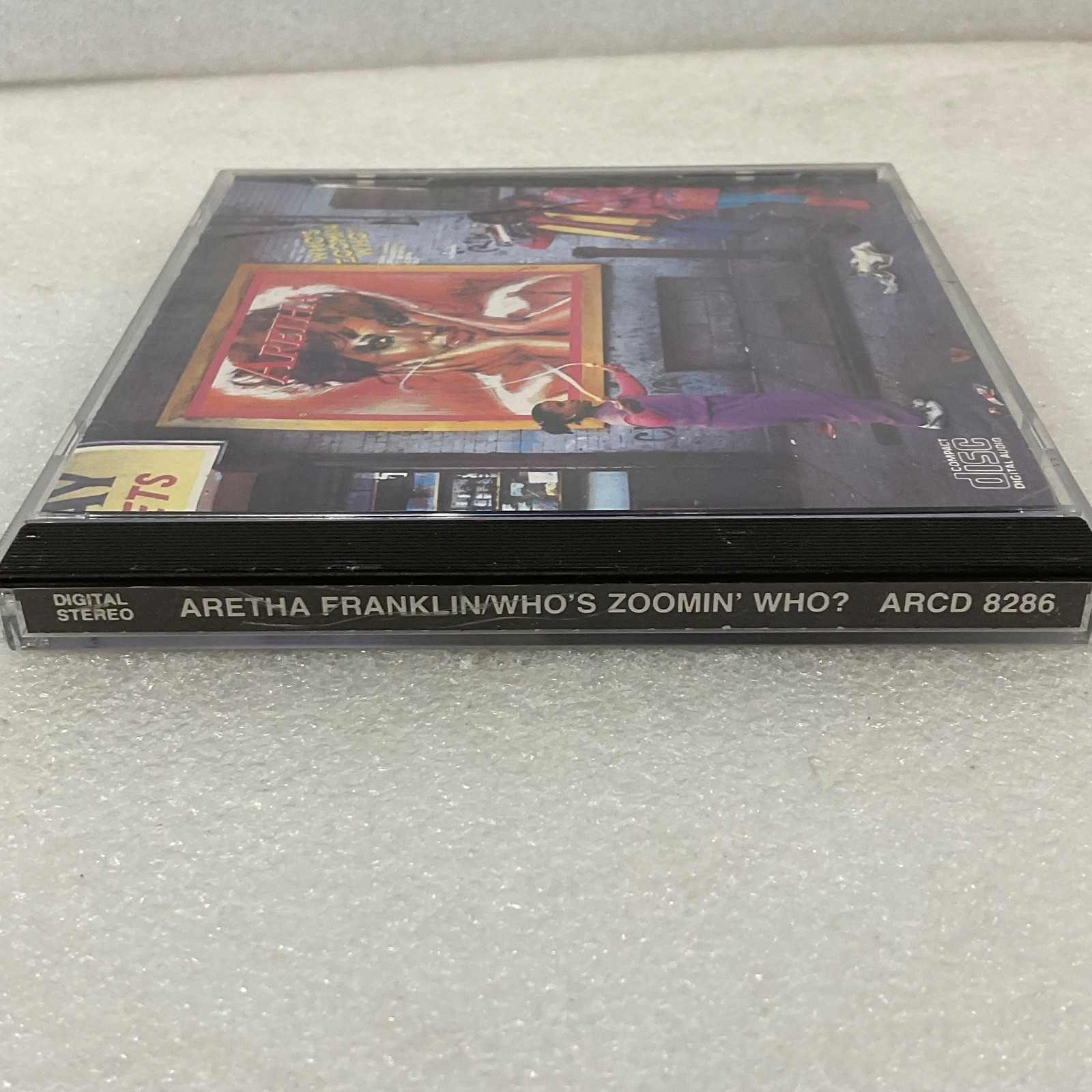 Aretha Franklin Who’s Zoomin’ Who CD 1985 Arista ARCD 8286 Soul R&B - Image 3