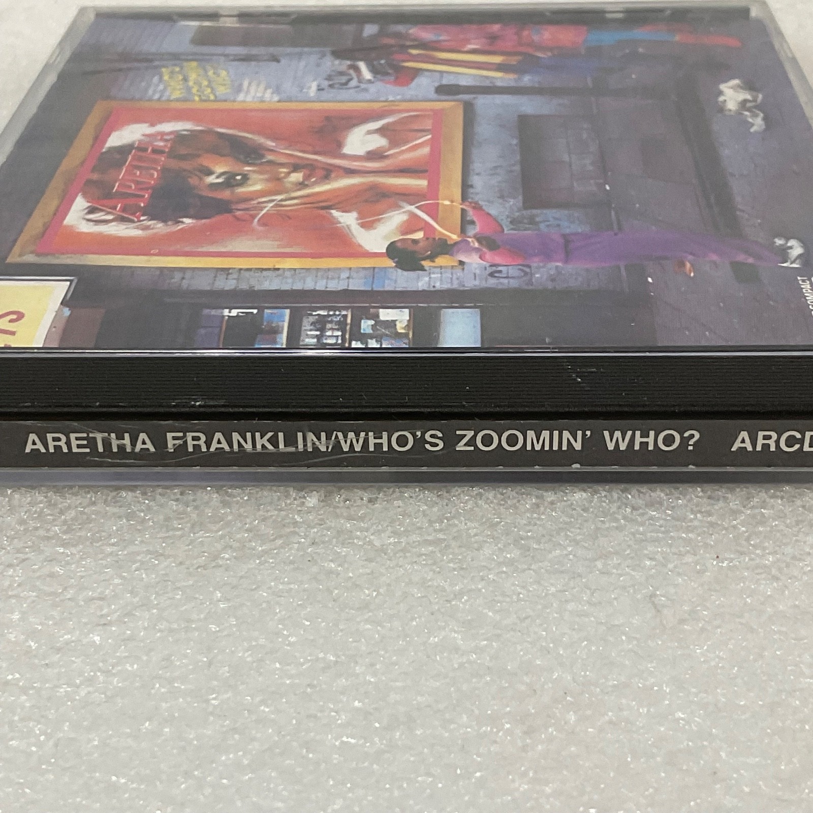 Aretha Franklin Who’s Zoomin’ Who CD 1985 Arista ARCD 8286 Soul R&B - Image 5