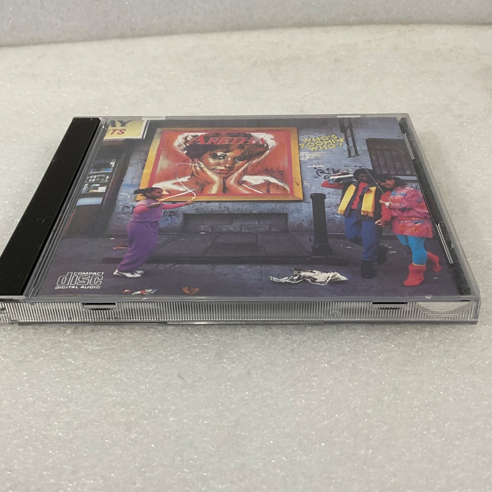 Aretha Franklin Who’s Zoomin’ Who CD 1985 Arista ARCD 8286 Soul R&B - Image 7