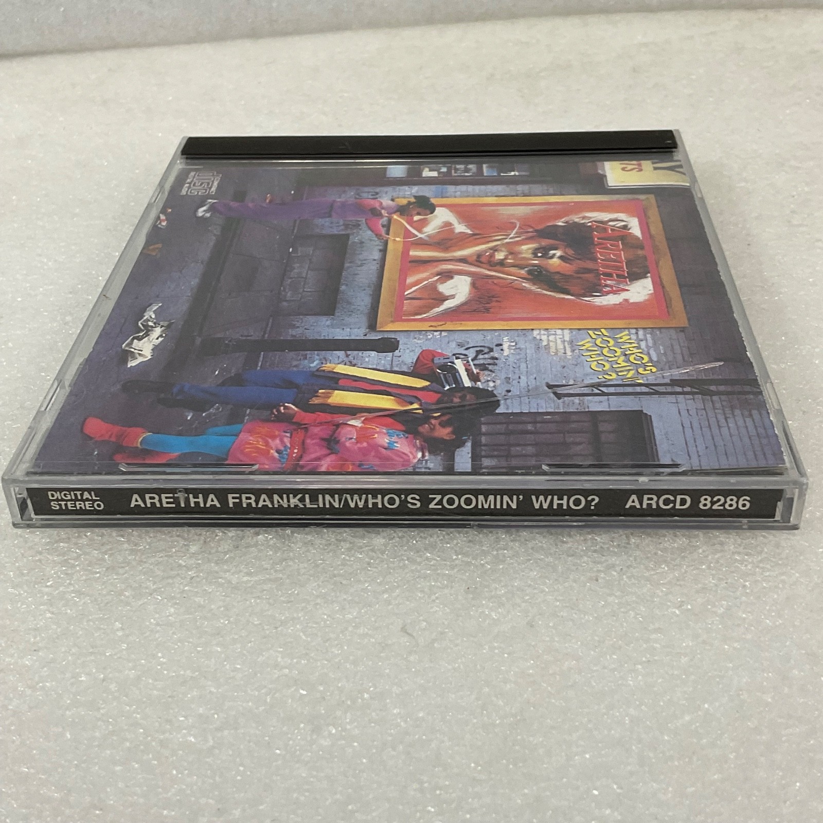 Aretha Franklin Who’s Zoomin’ Who CD 1985 Arista ARCD 8286 Soul R&B - Image 8
