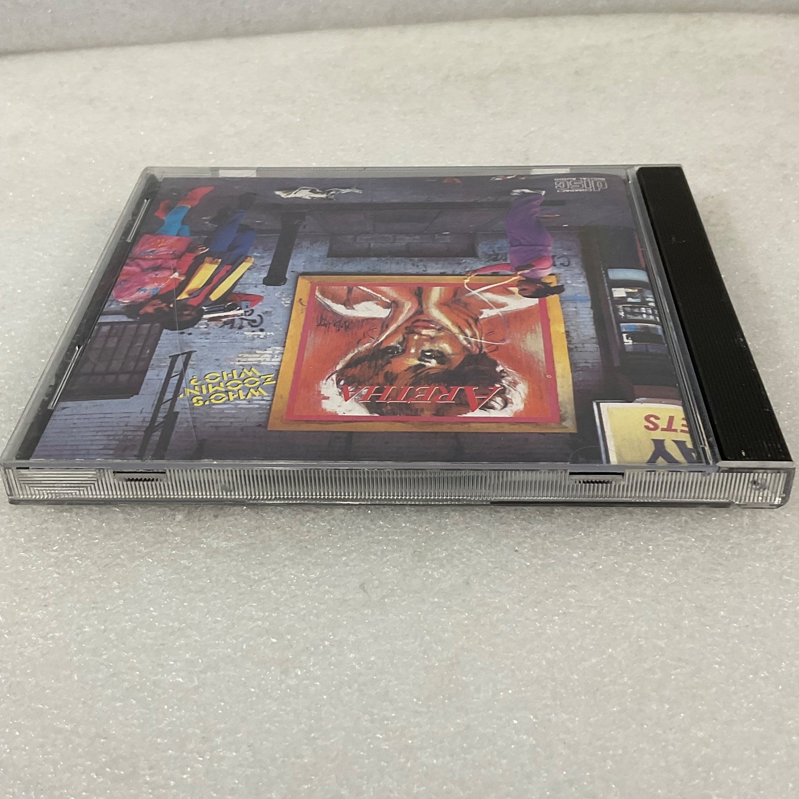 Aretha Franklin Who’s Zoomin’ Who CD 1985 Arista ARCD 8286 Soul R&B - Image 9