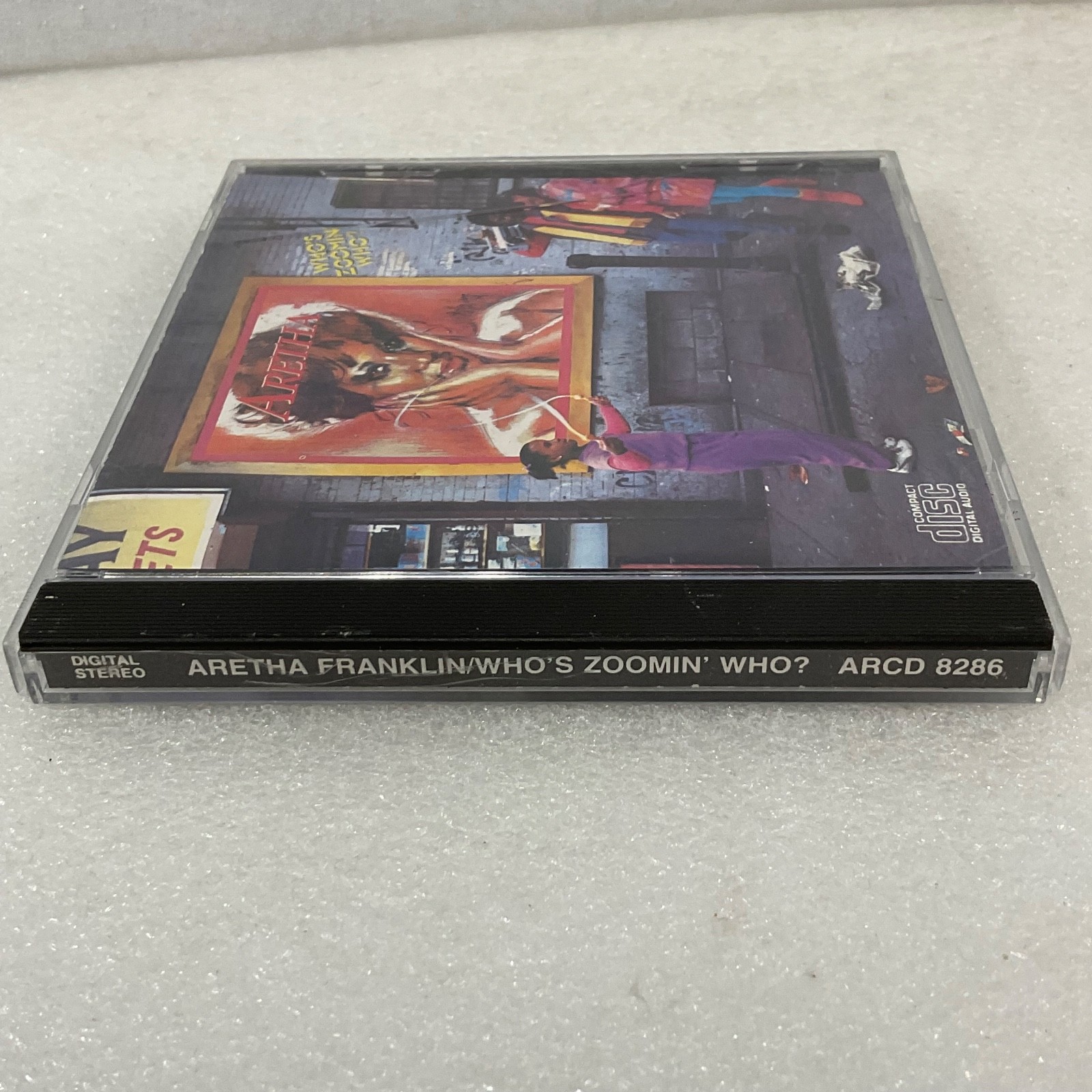 Aretha Franklin Who’s Zoomin’ Who CD 1985 Arista ARCD 8286 Soul R&B - Image 10