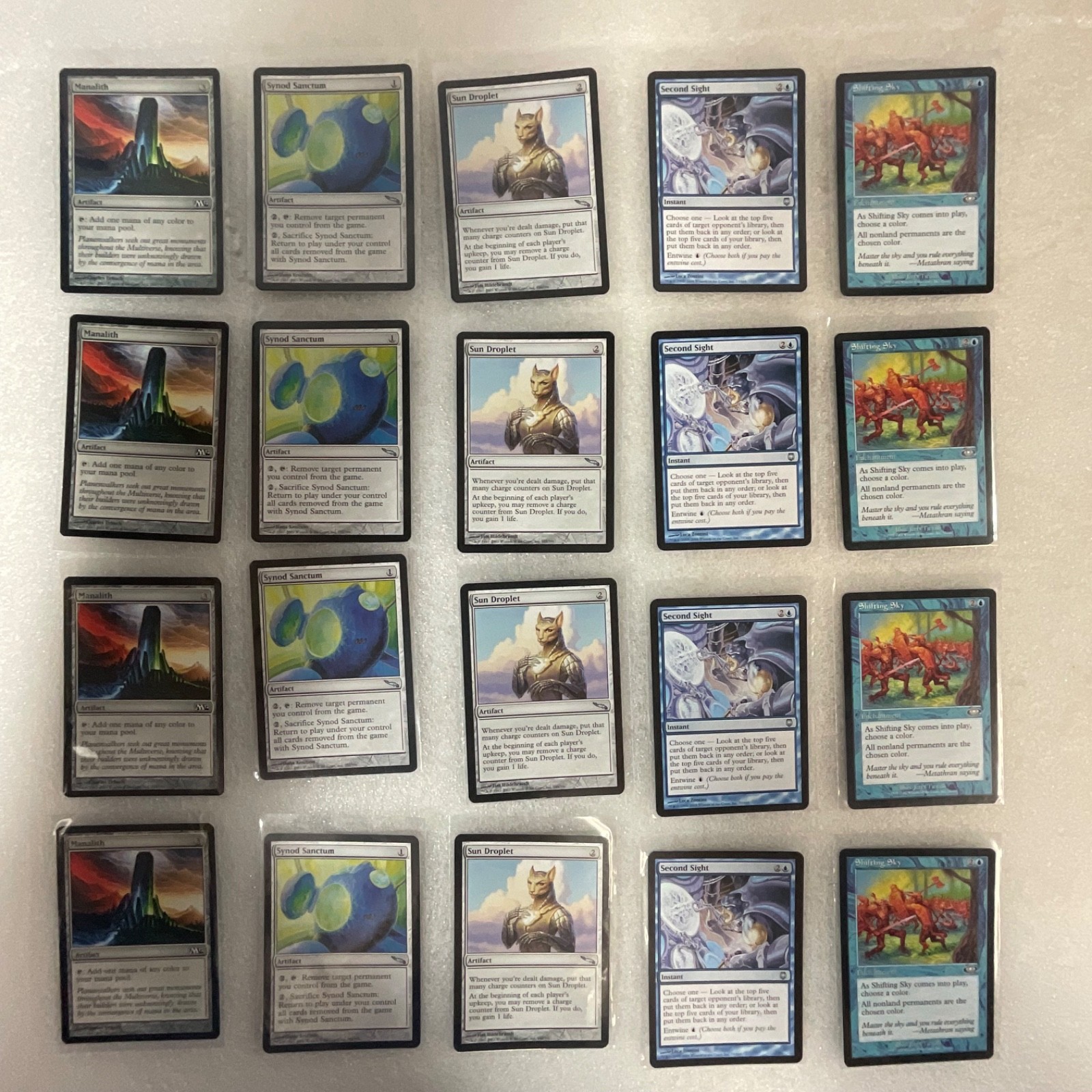 Magic the Gathering Lot of 20 Mixed M12/Mirrodin/Darksteel - Image 1