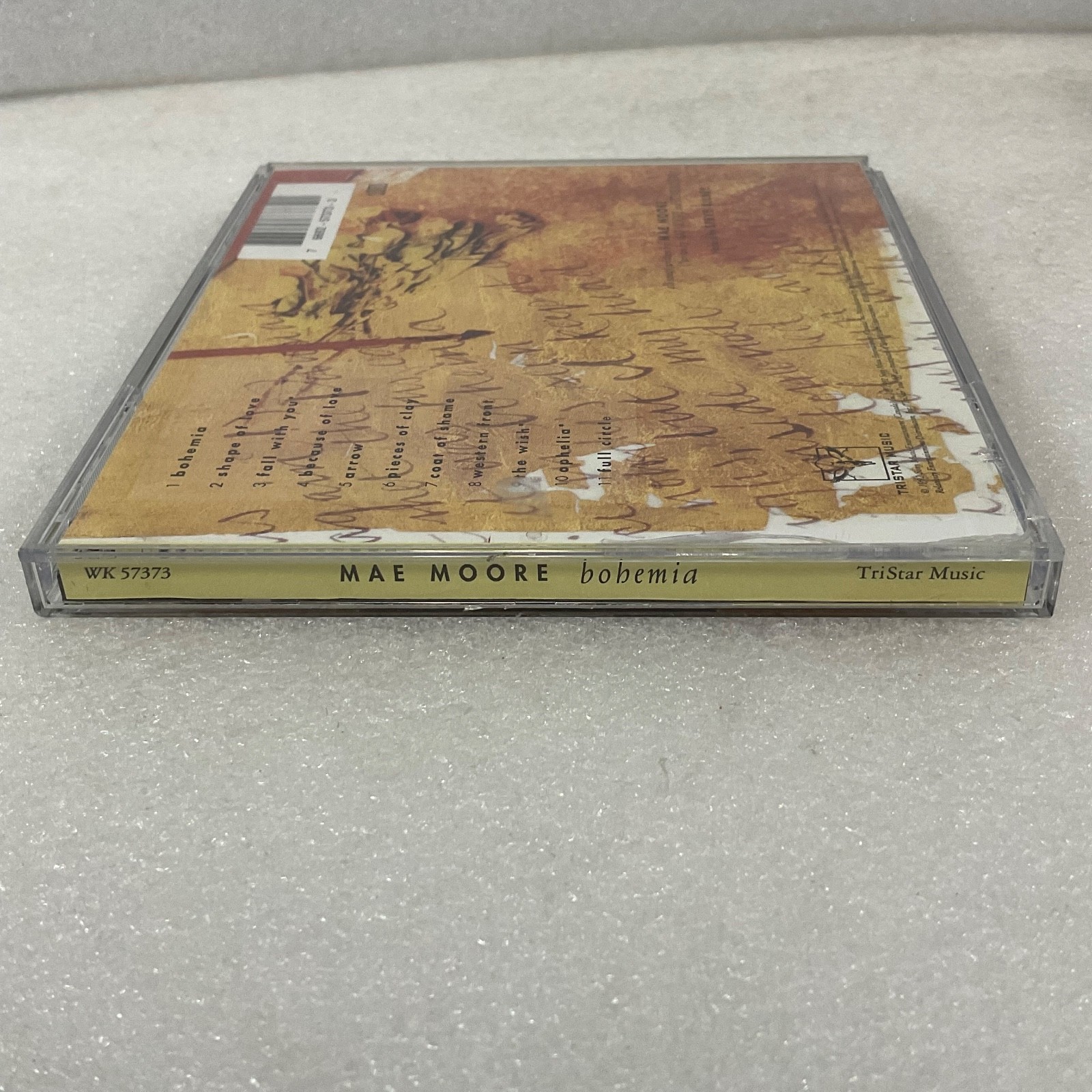 Mae Moore Bohemia CD 1992 TriStar Music Alternative Folk Rock Album - Image 8