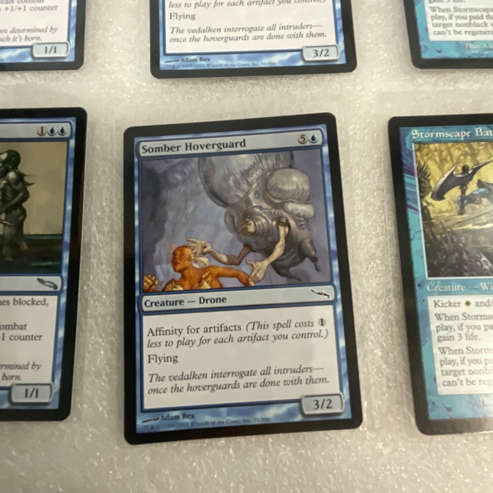 Magic the Gathering Lot of 20 Blue Mirrodin Planeshift Slith Strider - Image 14