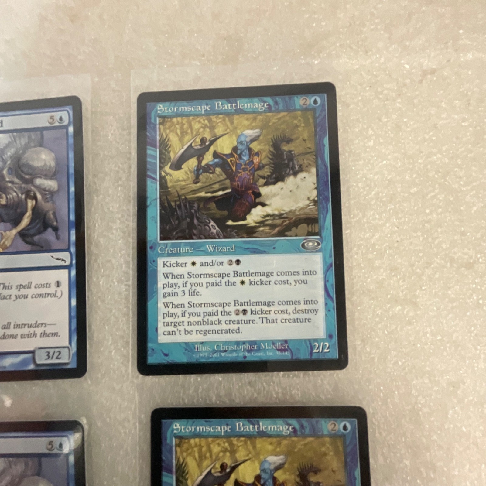 Magic the Gathering Lot of 20 Blue Mirrodin Planeshift Slith Strider - Image 18