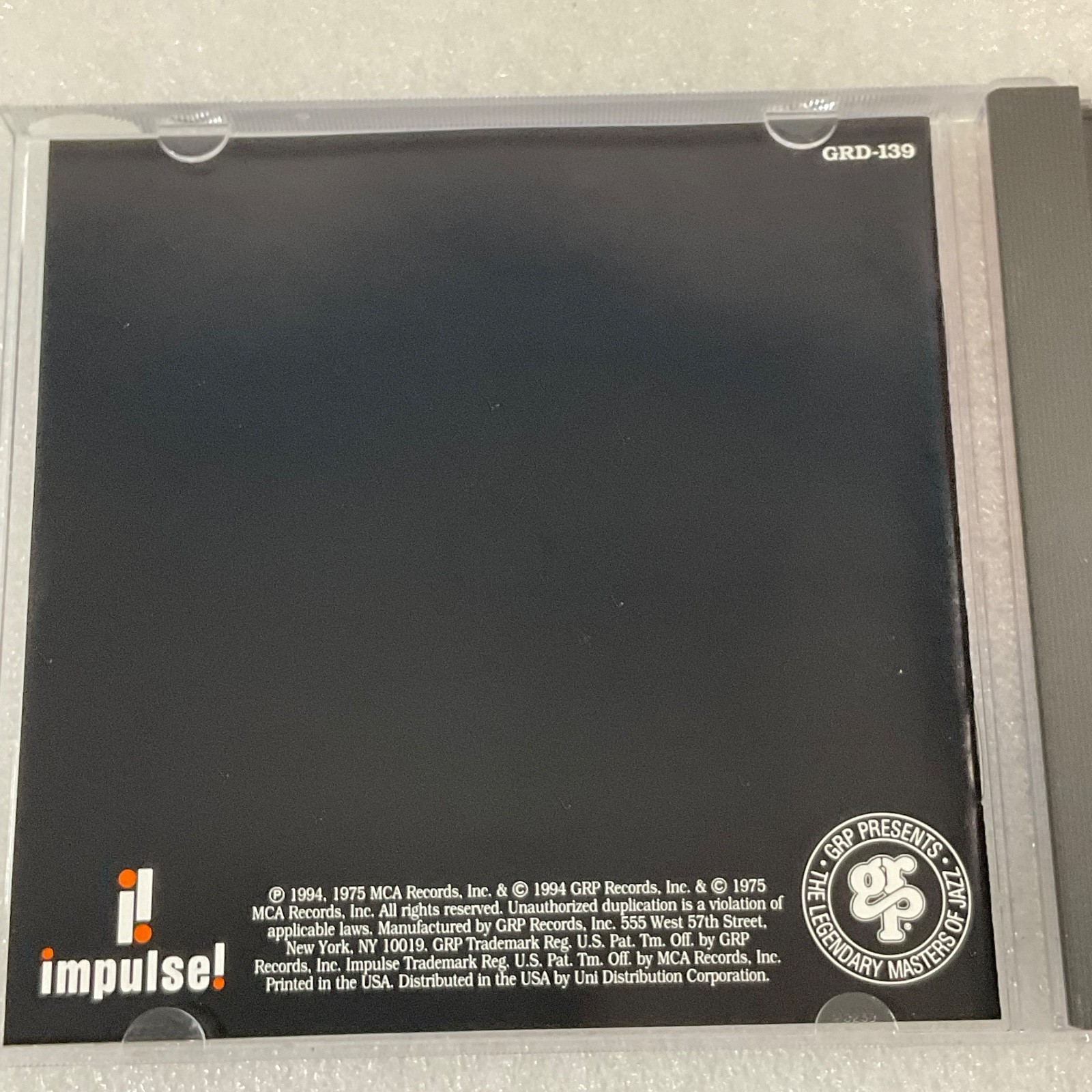 Keith Jarrett Death And The Flower CD Impulse Jazz Album ECM GRP - Image 13