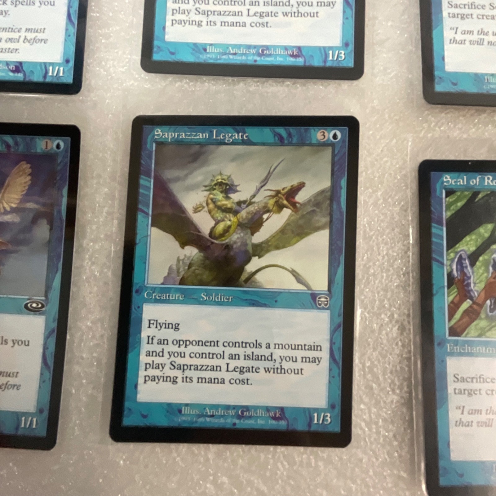 MTG Magic the Gathering Lot of 20 Blue Cards Mixed Sets Sea Monster - Image 6