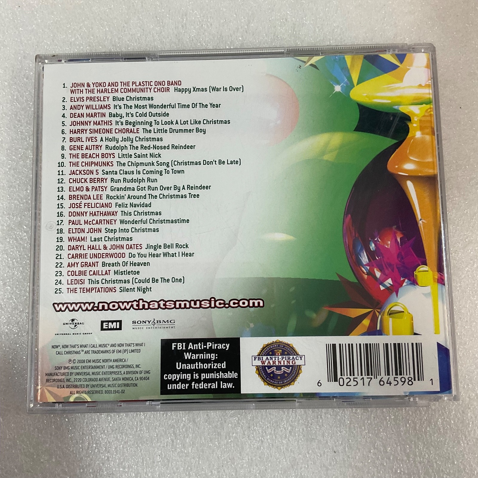 The Essential Now That's What I Call Christmas CD Holiday Compilation - Image 2