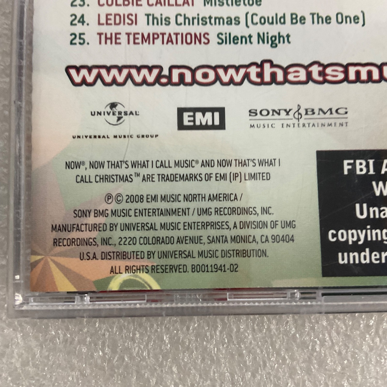 The Essential Now That's What I Call Christmas CD Holiday Compilation - Image 16