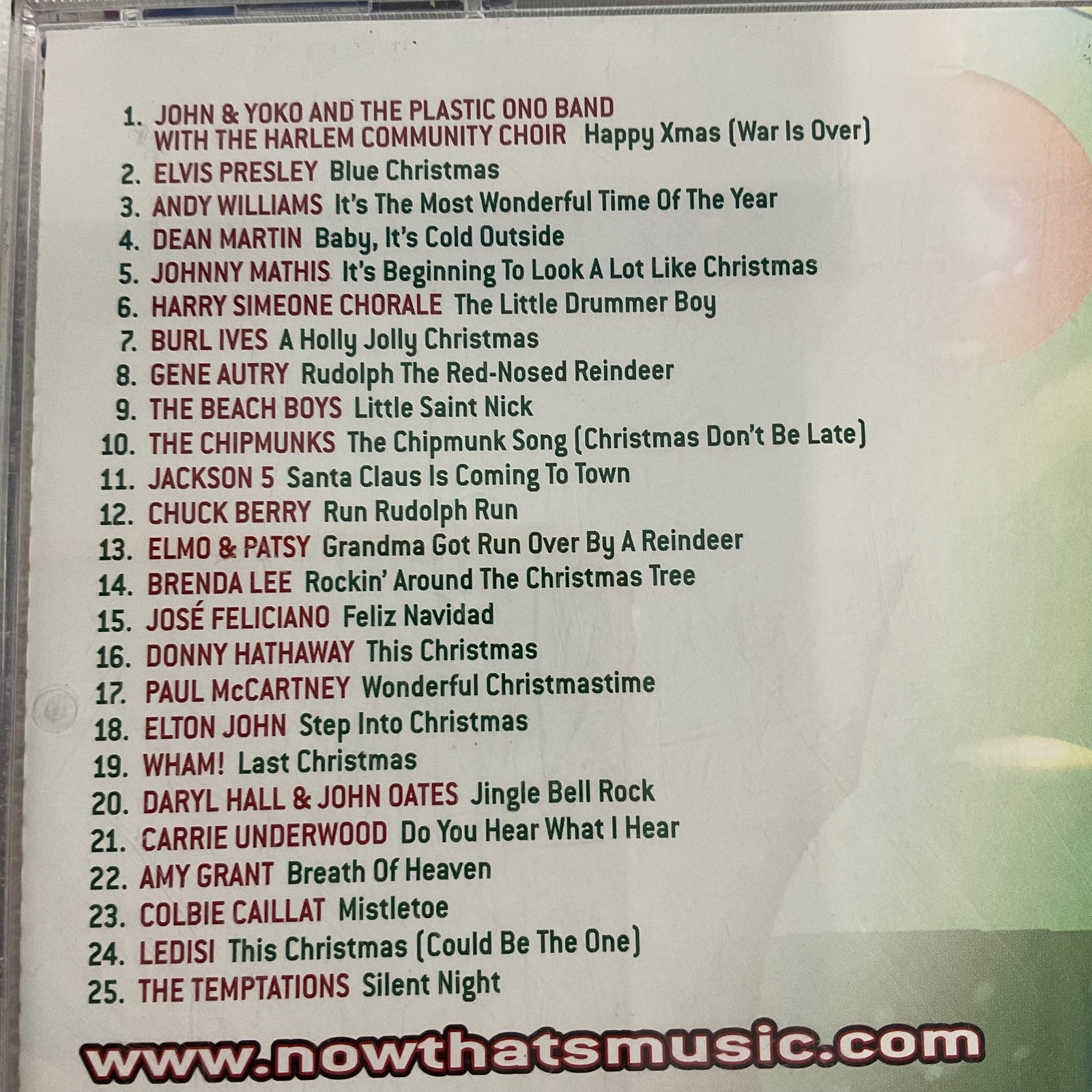 The Essential Now That's What I Call Christmas CD Holiday Compilation - Image 15