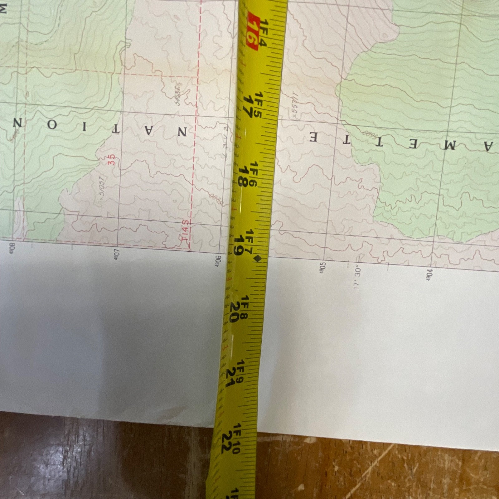 1988 Mt Washington Oregon Topographic Map 27in x 22in USGS Provisional - Image 19