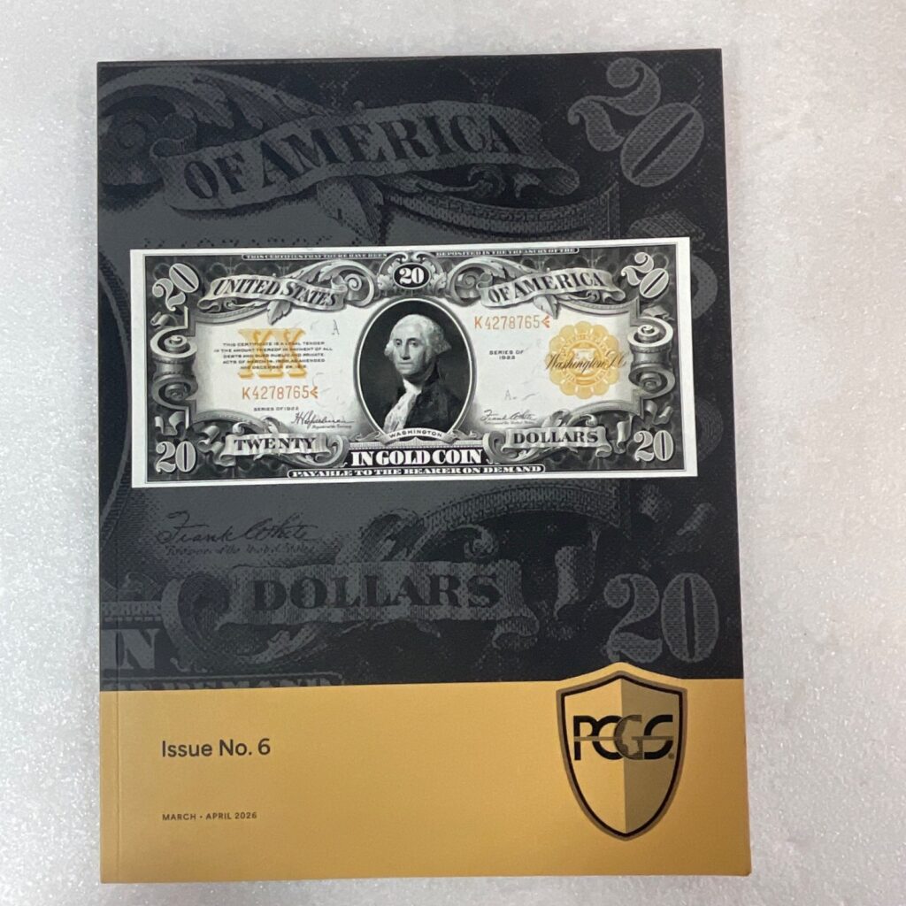 PCGS Insider March April 2026 Issue No 6 Coin Collecting Magazine - Image 1