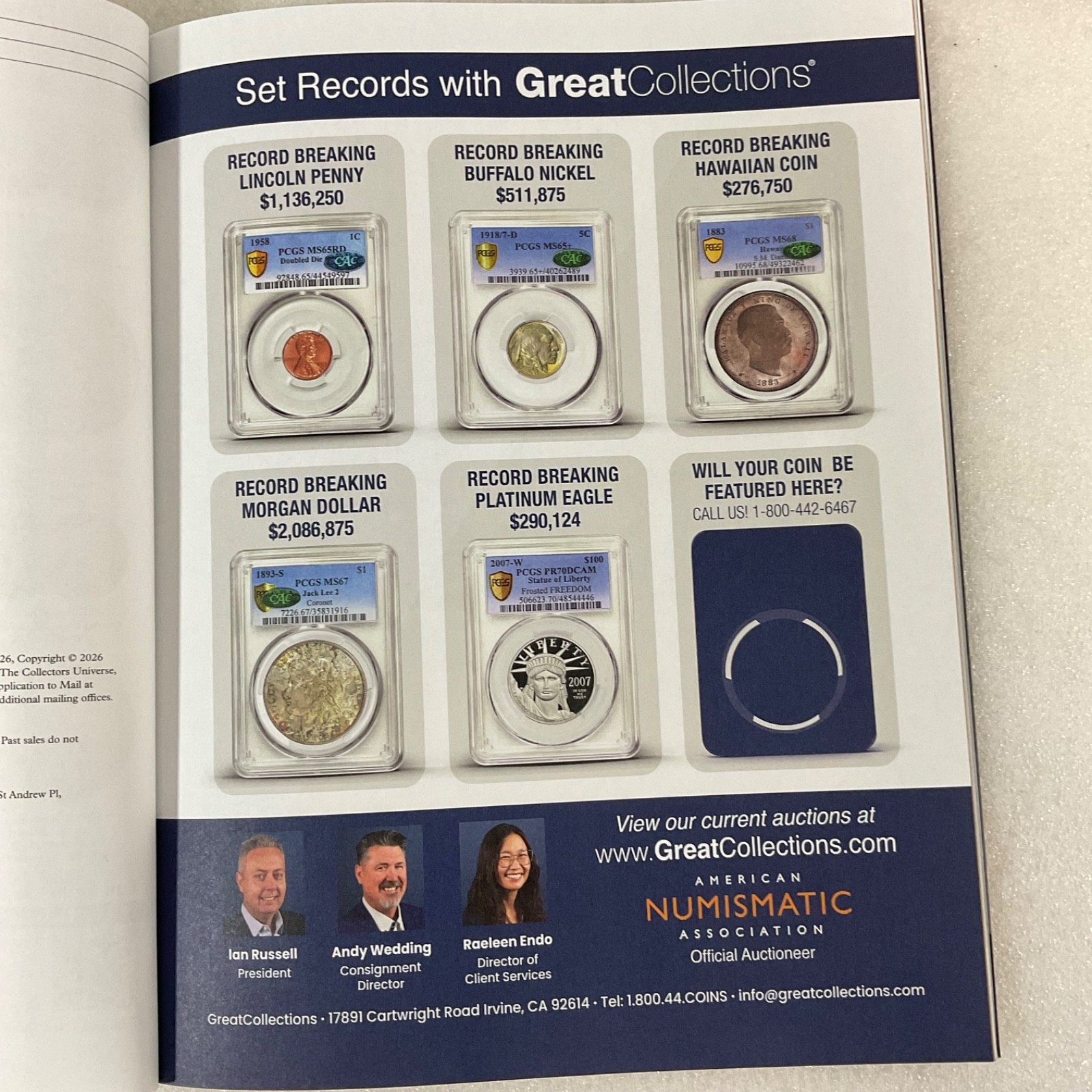 PCGS Insider March April 2026 Issue No 6 Coin Collecting Magazine - Image 9