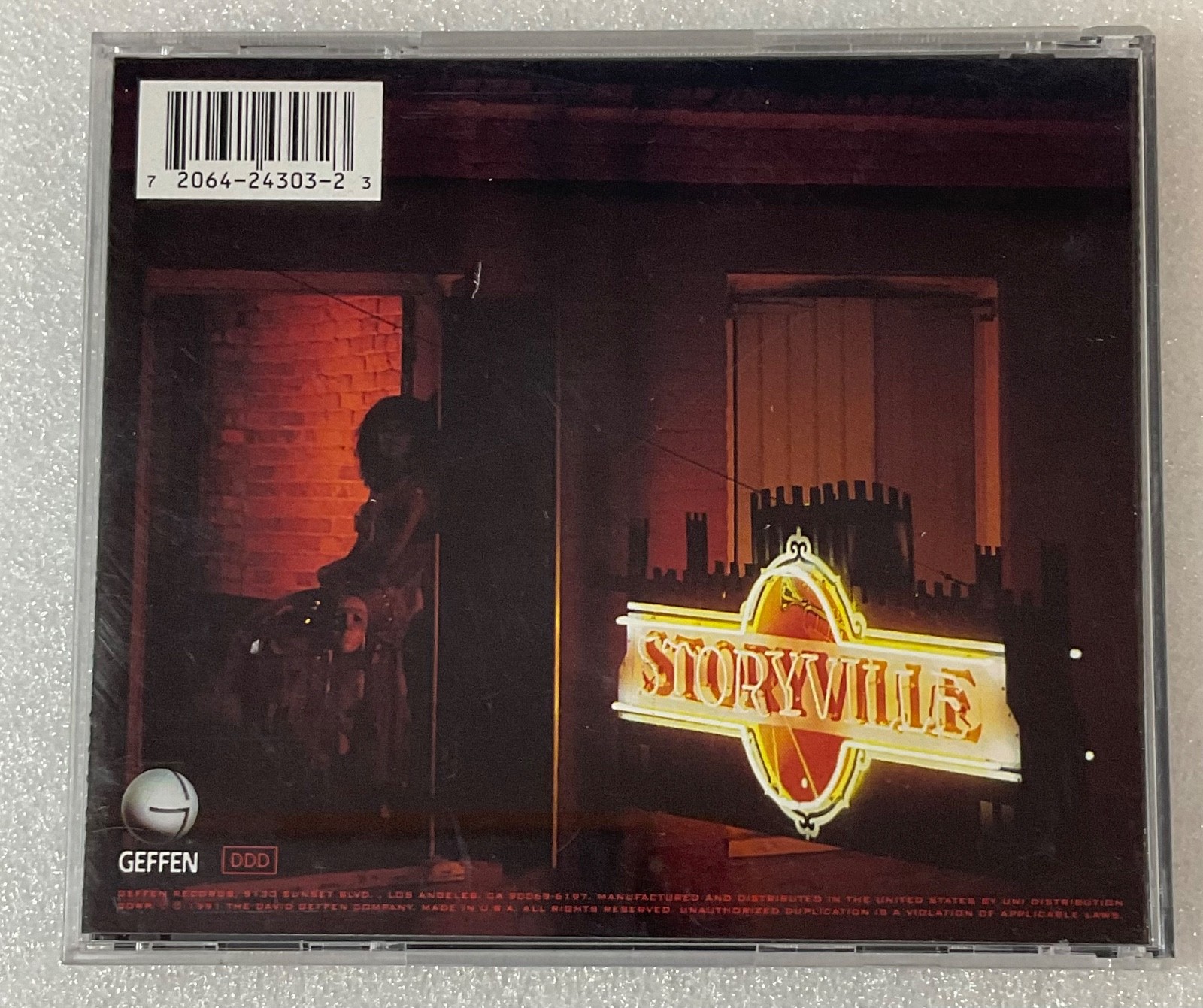 Robbie Robertson Storyville CD Album 1991 Rock Folk Blues Digi Packaging - Image 2