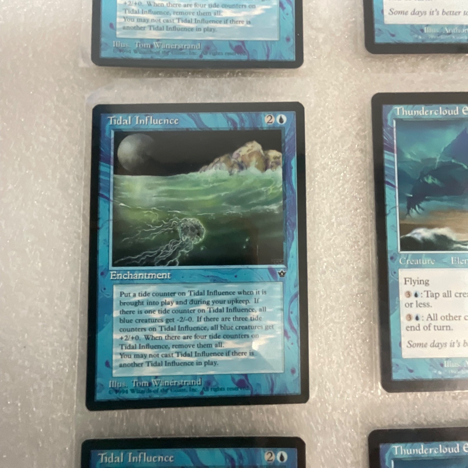 MTG Lot of 20 Mixed Sets Tidal Influence Thundercloud Elemental - Image 3