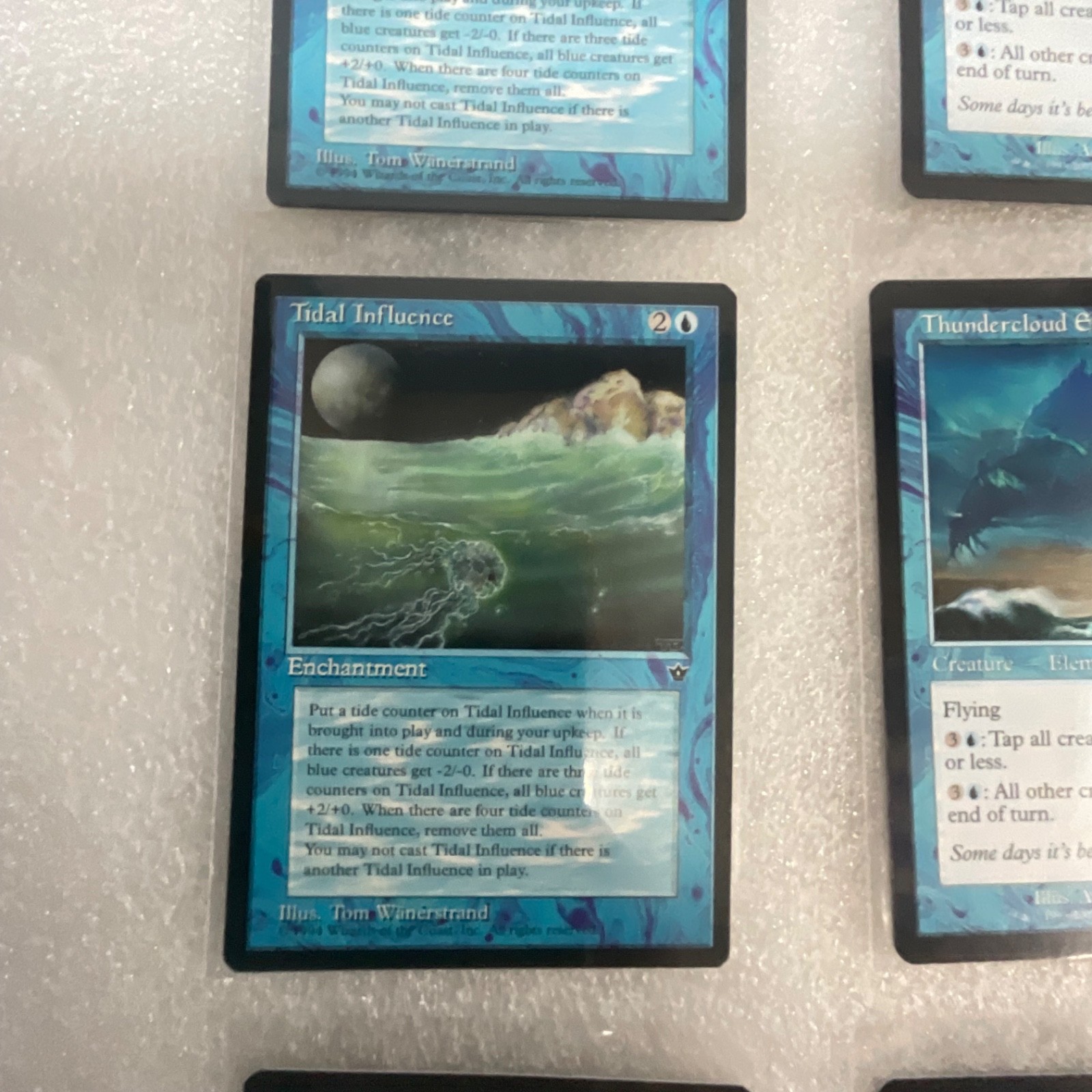 MTG Lot of 20 Mixed Sets Tidal Influence Thundercloud Elemental - Image 4