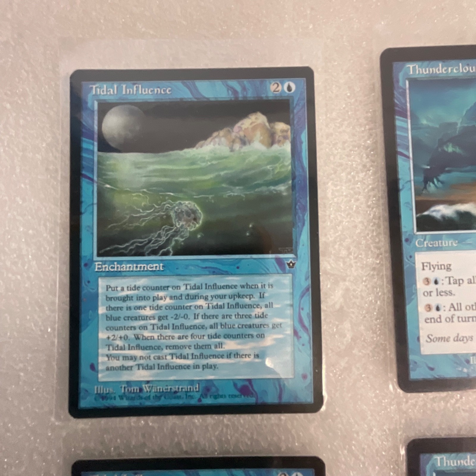 MTG Lot of 20 Mixed Sets Tidal Influence Thundercloud Elemental - Image 2