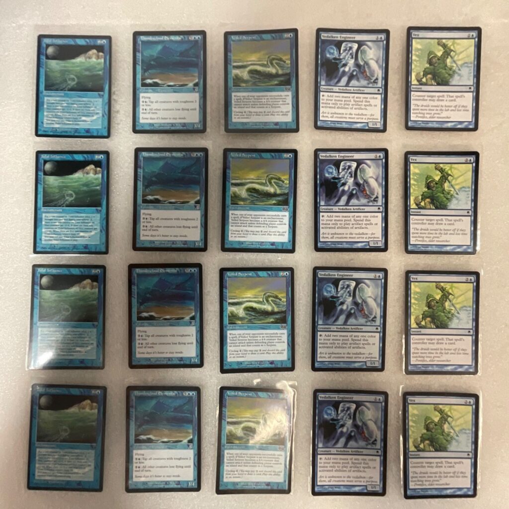 MTG Lot of 20 Mixed Sets Tidal Influence Thundercloud Elemental - Image 1