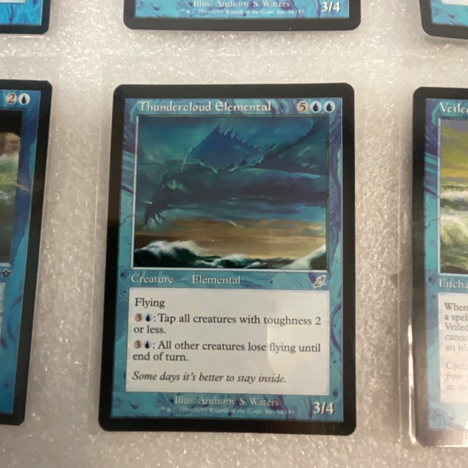 MTG Lot of 20 Mixed Sets Tidal Influence Thundercloud Elemental - Image 6
