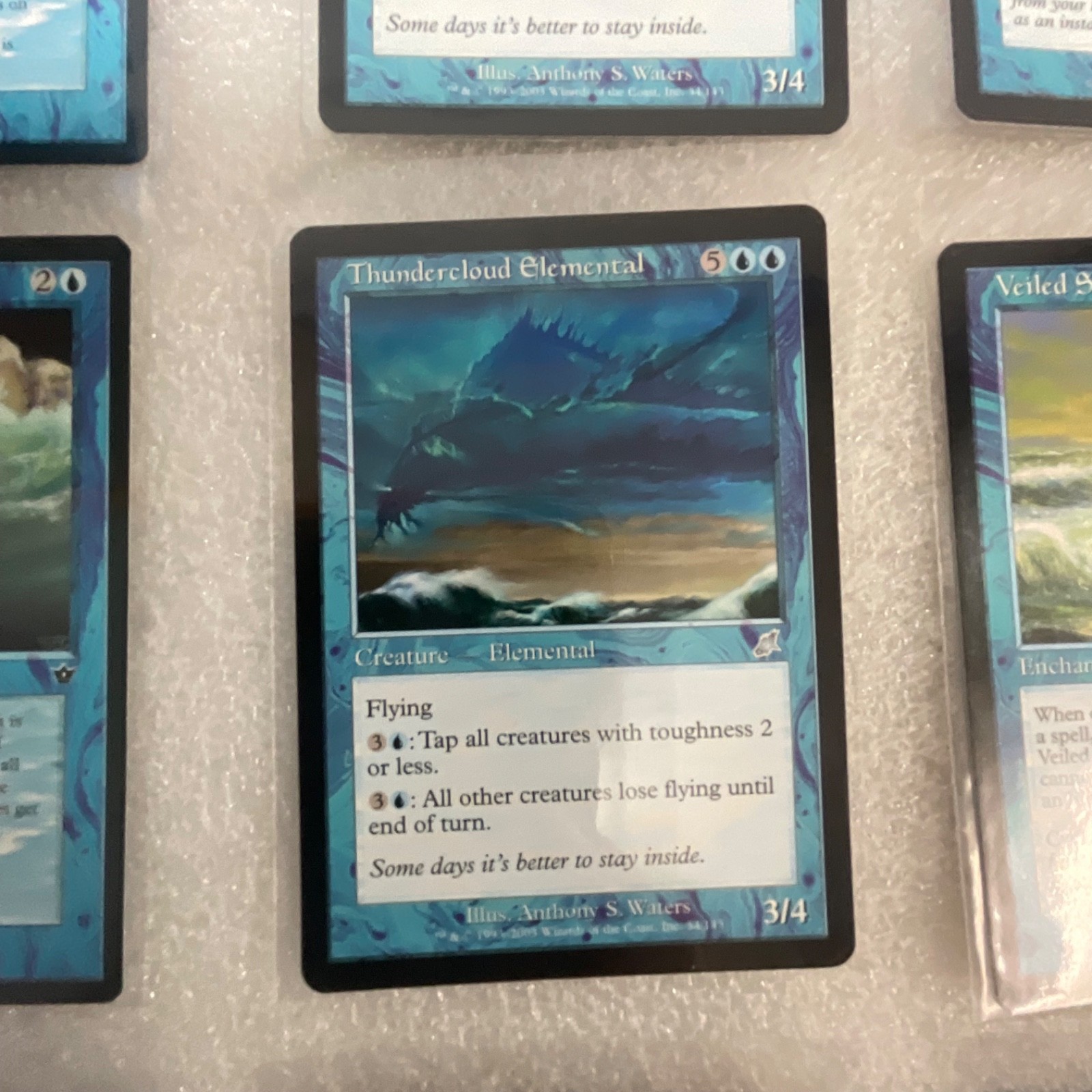 MTG Lot of 20 Mixed Sets Tidal Influence Thundercloud Elemental - Image 7