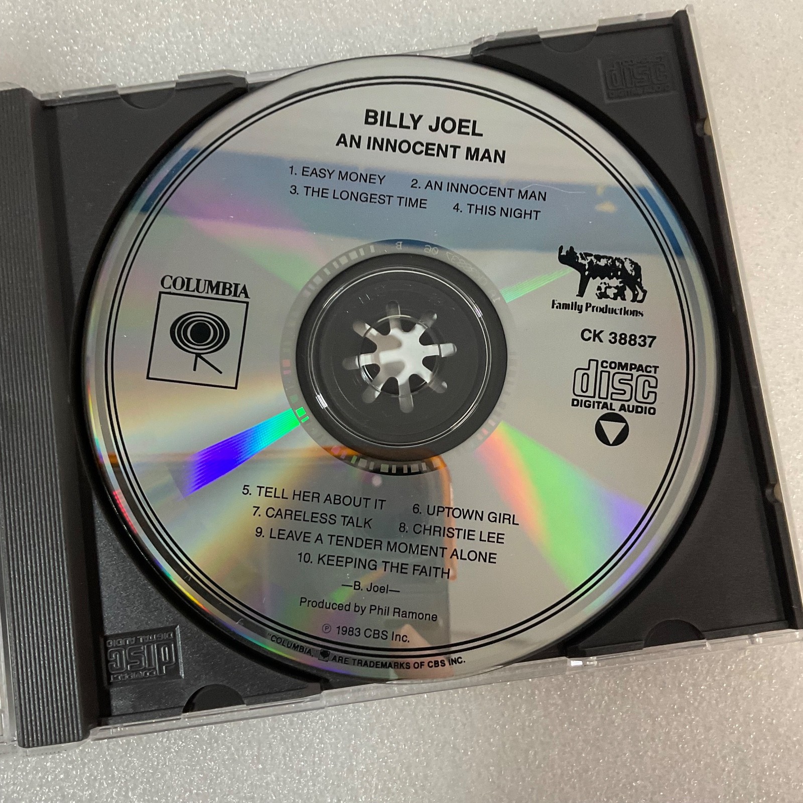 Billy Joel An Innocent Man CD CK 38837 Japan Pressing Columbia - Image 8