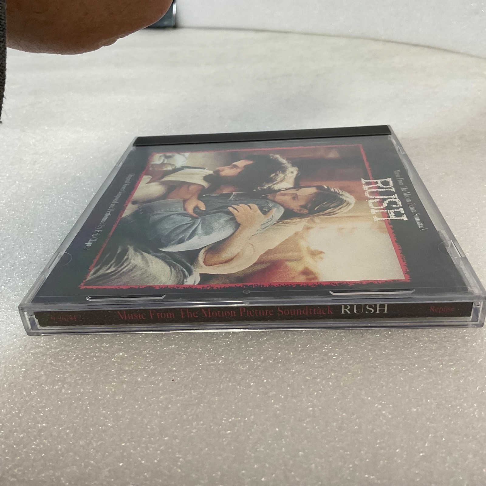 Rush Motion Picture Soundtrack CD 1992 Eric Clapton Score Reprise Records - Image 5