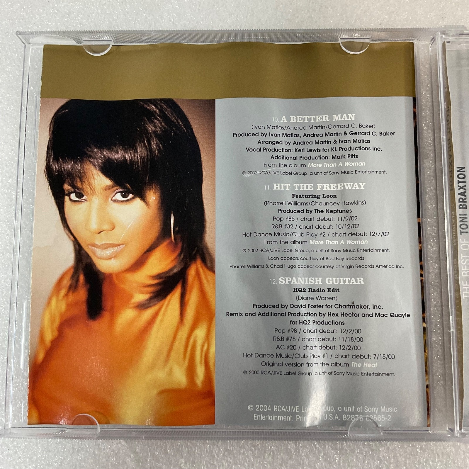 Toni Braxton Platinum & Gold Collection CD Best Of Hits Arista - Image 13
