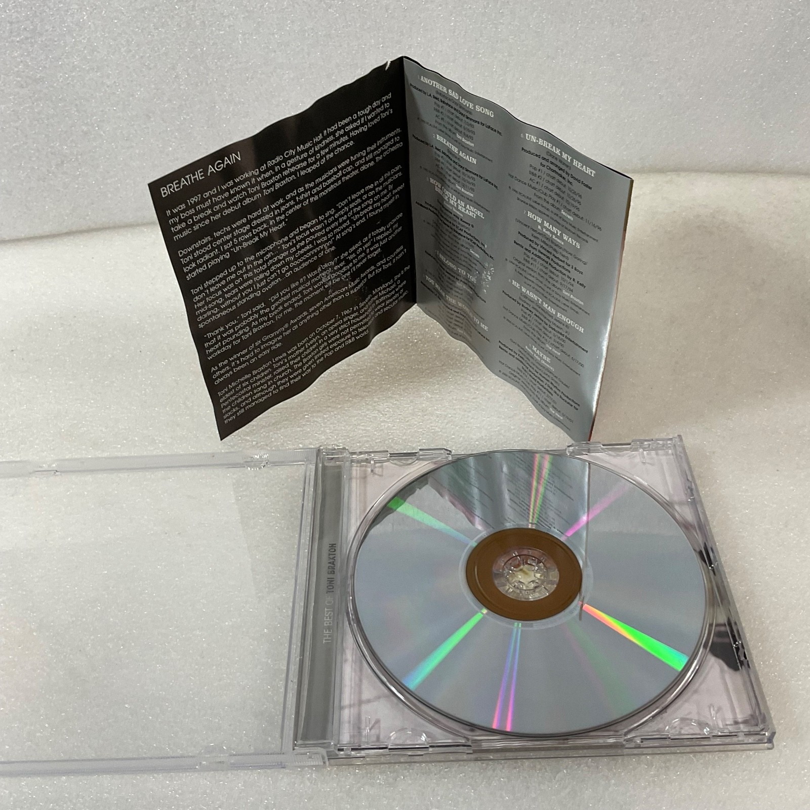 Toni Braxton Platinum & Gold Collection CD Best Of Hits Arista - Image 16