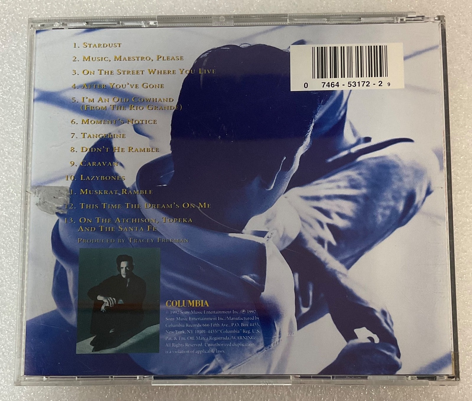 Harry Connick Jr 25 CD Columbia 1992 Jazz Vocals Album CK 53172 - Image 2