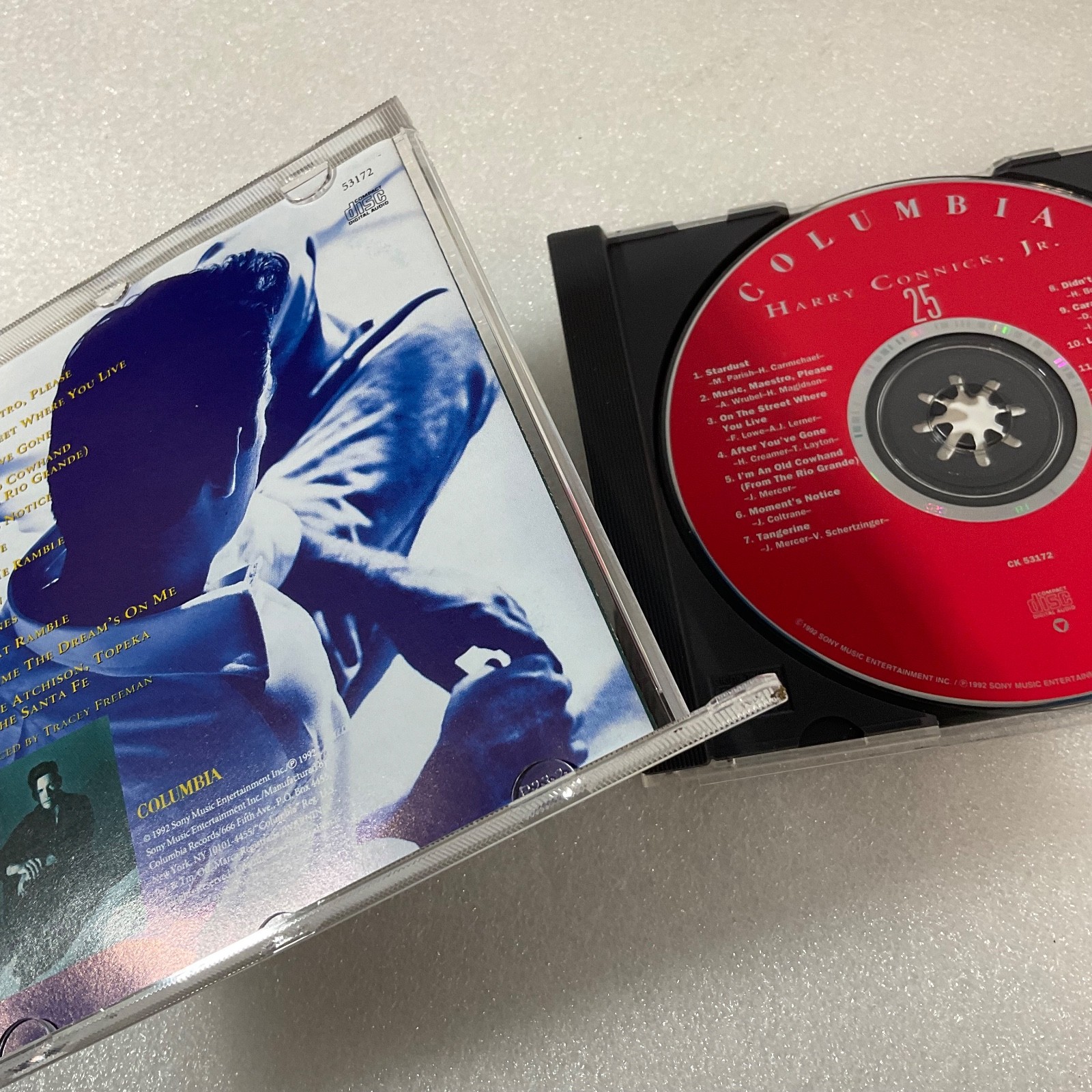Harry Connick Jr 25 CD Columbia 1992 Jazz Vocals Album CK 53172 - Image 10
