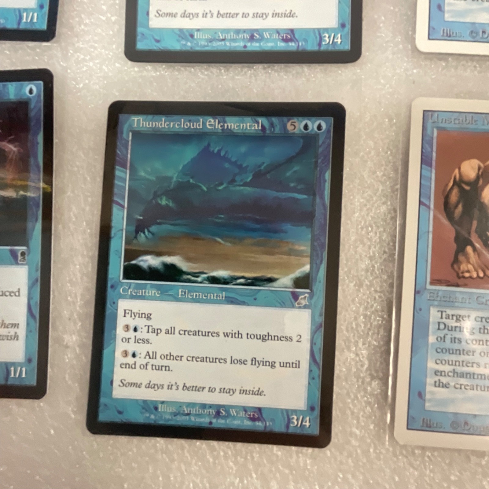 MTG Lot of 20 Blue Cards Mixed Sets Revised Odyssey Scourge - Image 6