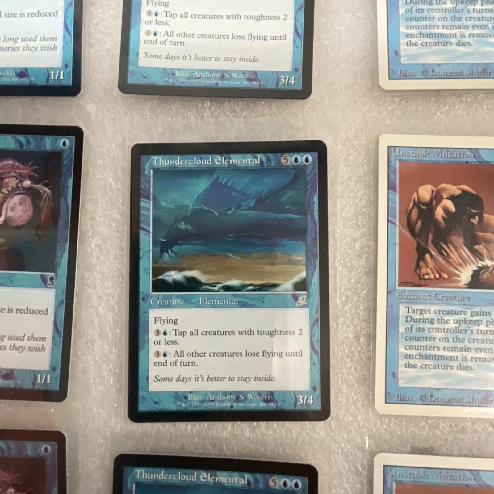 MTG Lot of 20 Blue Cards Mixed Sets Revised Odyssey Scourge - Image 7