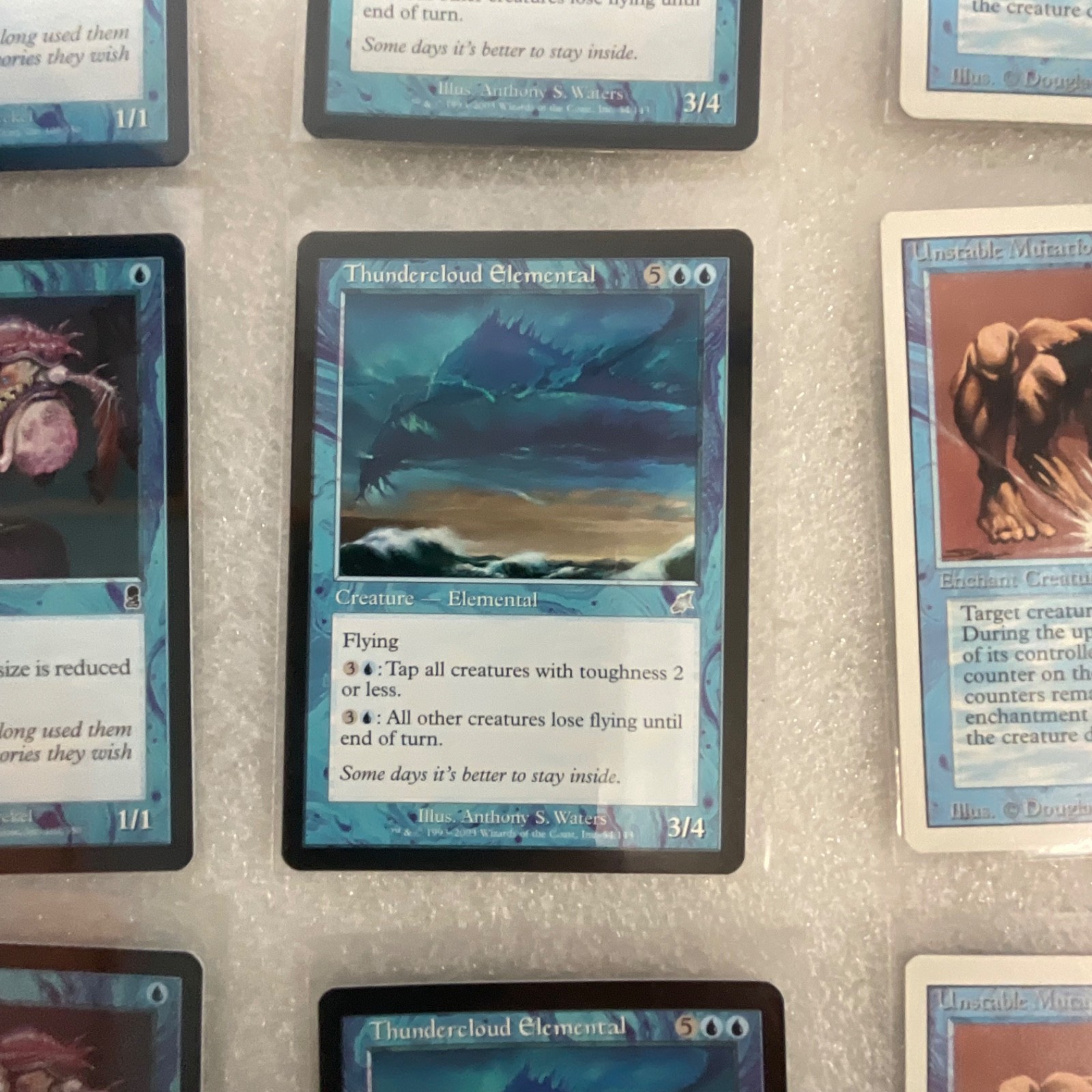 MTG Lot of 20 Blue Cards Mixed Sets Revised Odyssey Scourge - Image 8