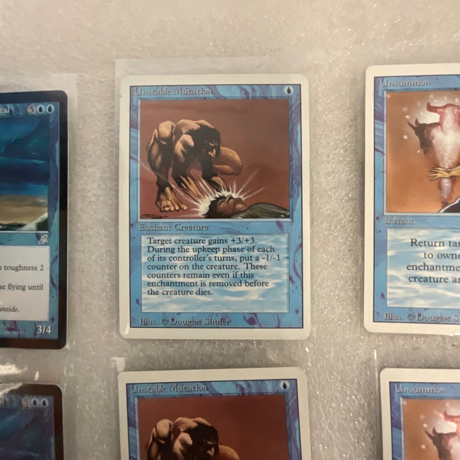 MTG Lot of 20 Blue Cards Mixed Sets Revised Odyssey Scourge - Image 10