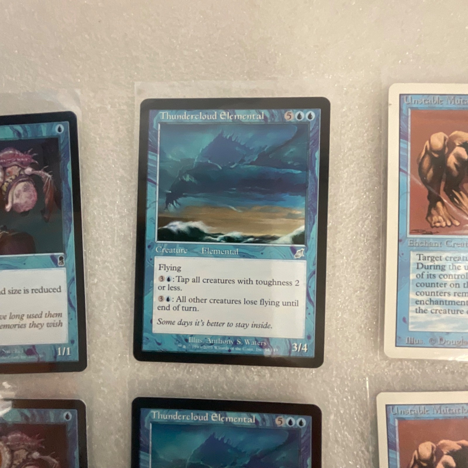 MTG Lot of 20 Blue Cards Mixed Sets Revised Odyssey Scourge - Image 9