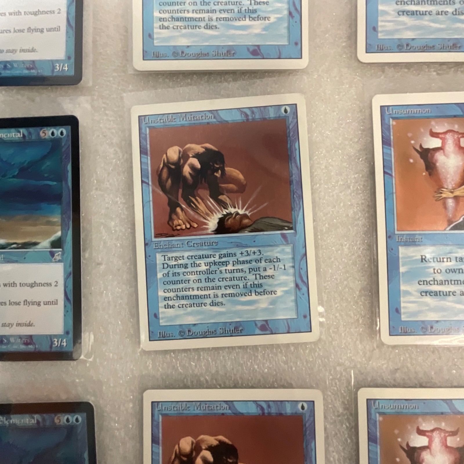 MTG Lot of 20 Blue Cards Mixed Sets Revised Odyssey Scourge - Image 11