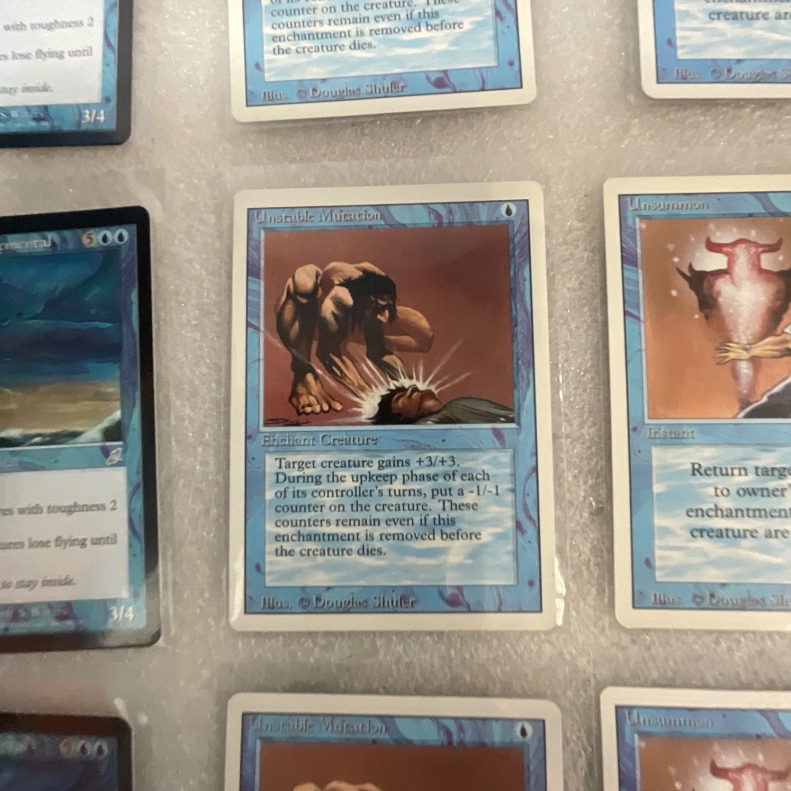 MTG Lot of 20 Blue Cards Mixed Sets Revised Odyssey Scourge - Image 12