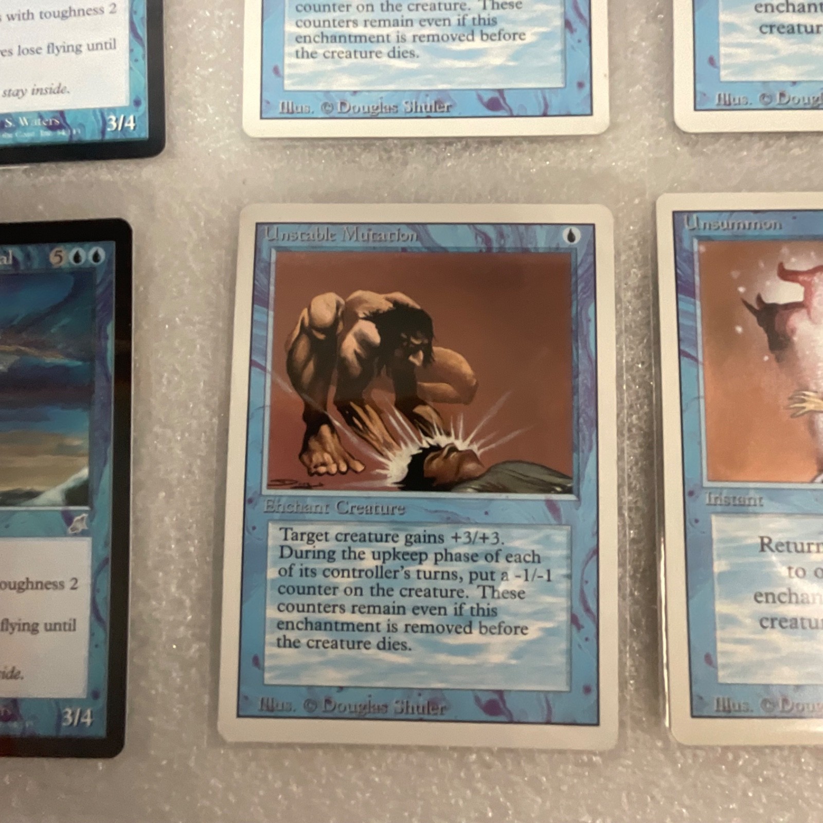 MTG Lot of 20 Blue Cards Mixed Sets Revised Odyssey Scourge - Image 13