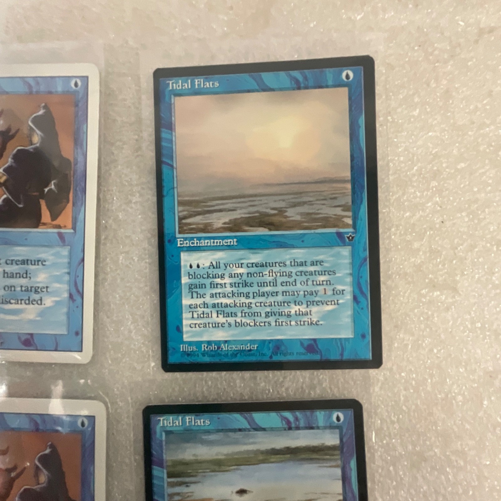 MTG Lot of 20 Blue Cards Mixed Sets Revised Odyssey Scourge - Image 18