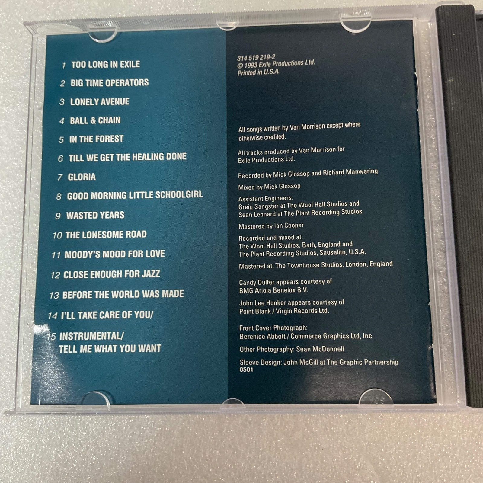 Van Morrison Too Long in Exile CD 1993 Polydor Rock Album - Image 7
