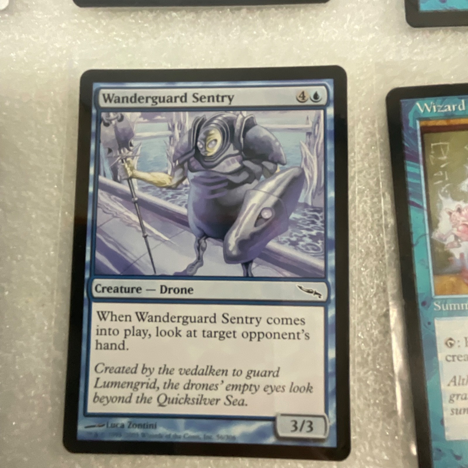 MTG Lot of 20 Blue Mixed Nemesis 6ED Revised Vodalian Mage - Image 14