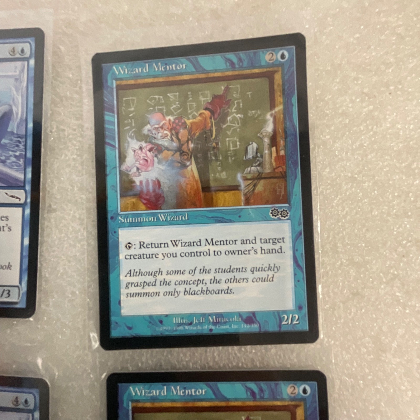 MTG Lot of 20 Blue Mixed Nemesis 6ED Revised Vodalian Mage - Image 18