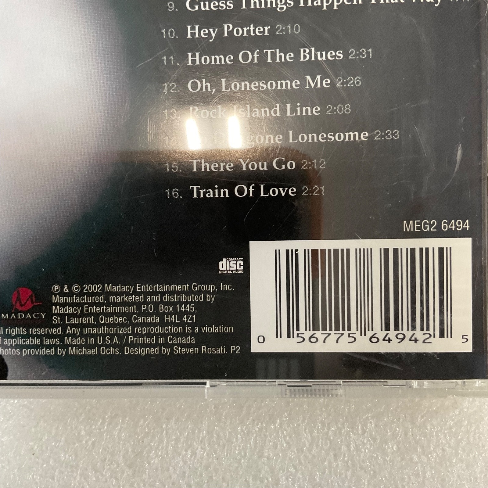 Johnny Cash The Heart of a Legend CD 2002 Madacy Country Folk Classics - Image 7