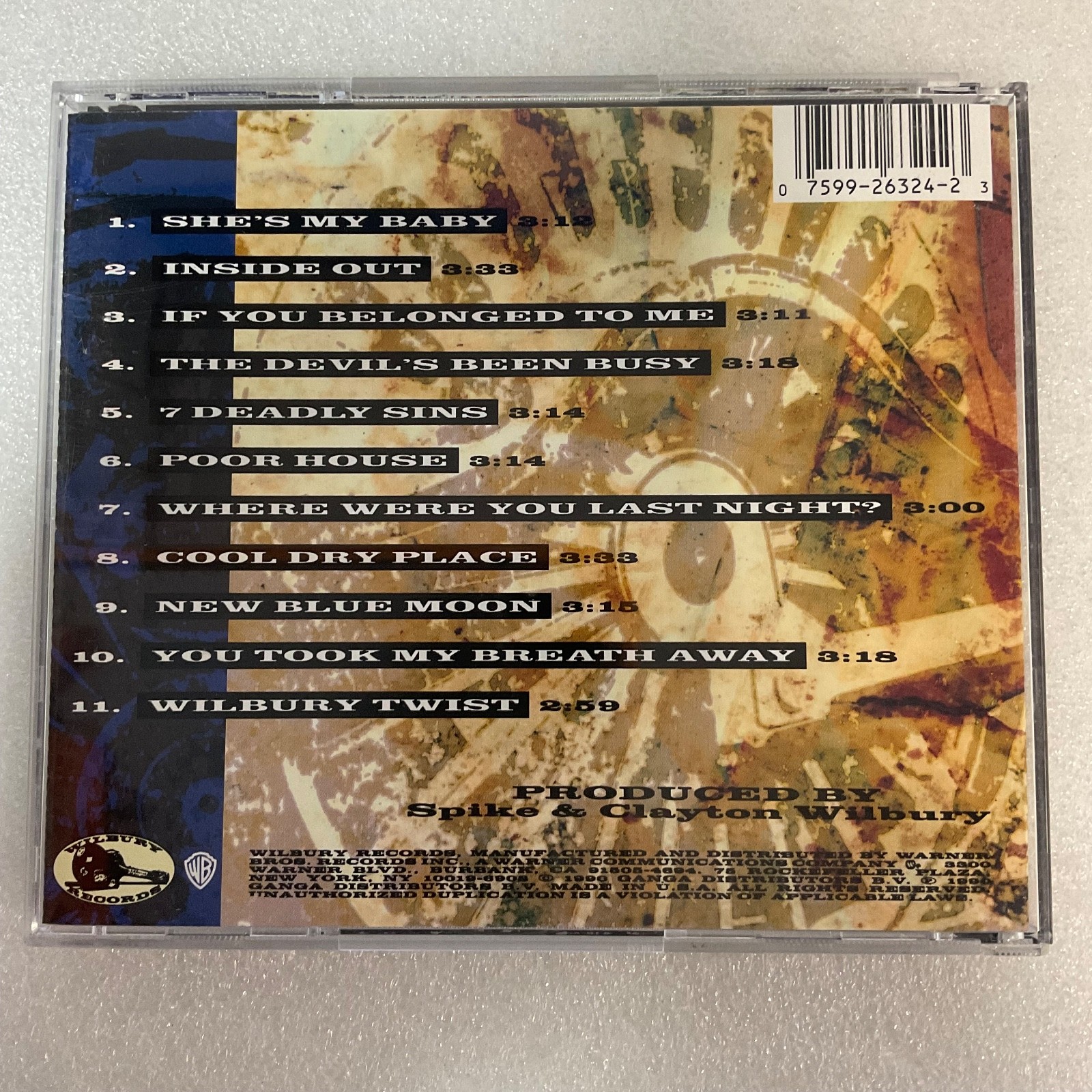 Traveling Wilburys Vol 3 CD 1990 Rock Album Warner Bros - Image 2