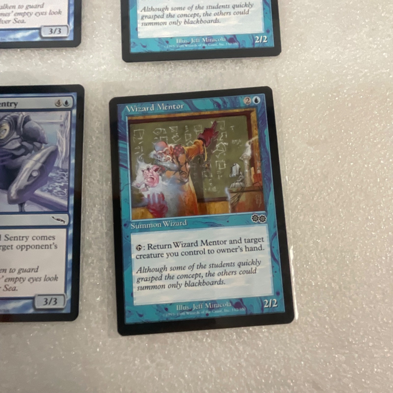 MTG Lot of 20 Blue Mixed Nemesis 6ED Revised Vodalian Mage - Image 21