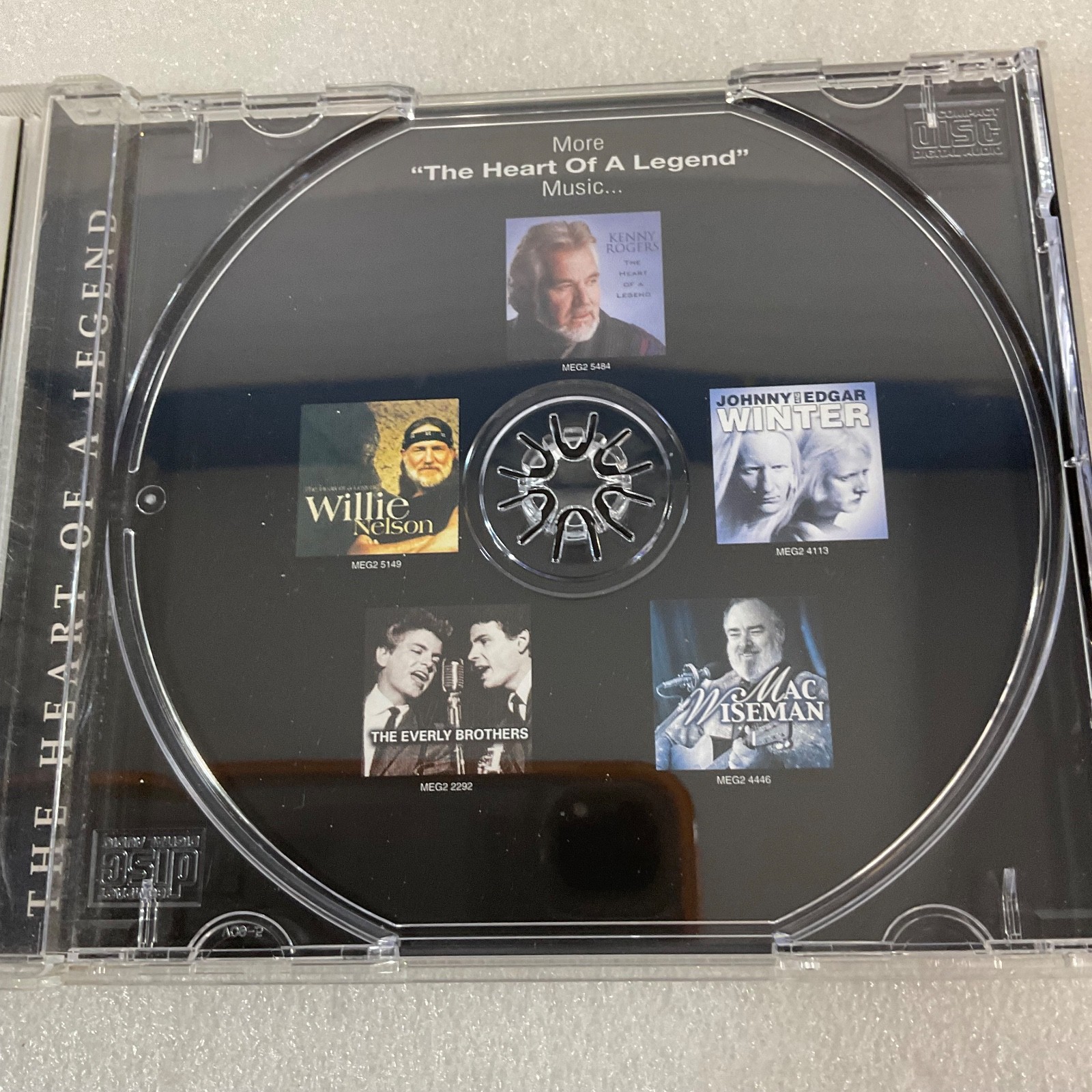 Johnny Cash The Heart of a Legend CD 2002 Madacy Country Folk Classics - Image 11