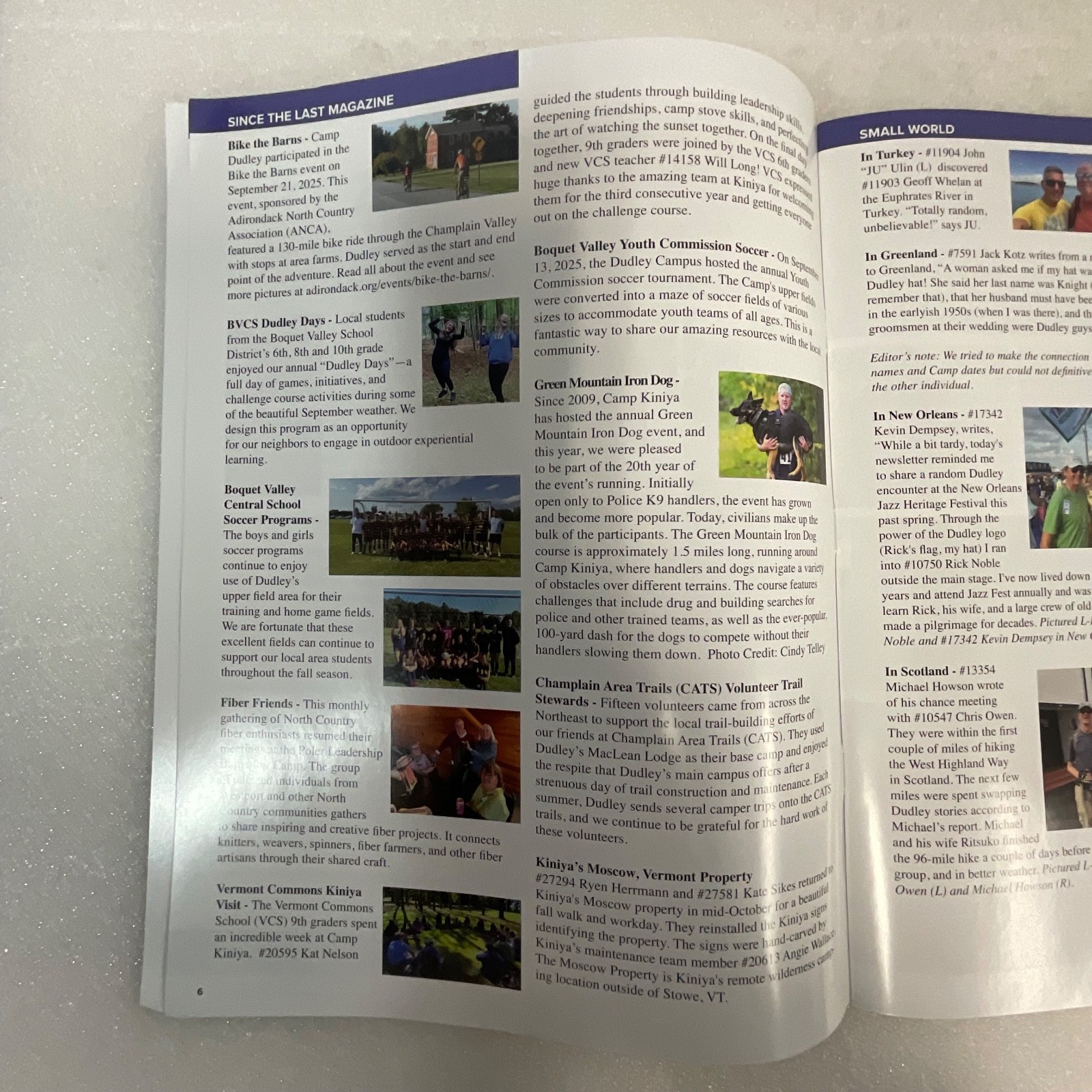 The Other Fellow First Camp Dudley Magazine Fall 2025 11in x 8.5in - Image 8