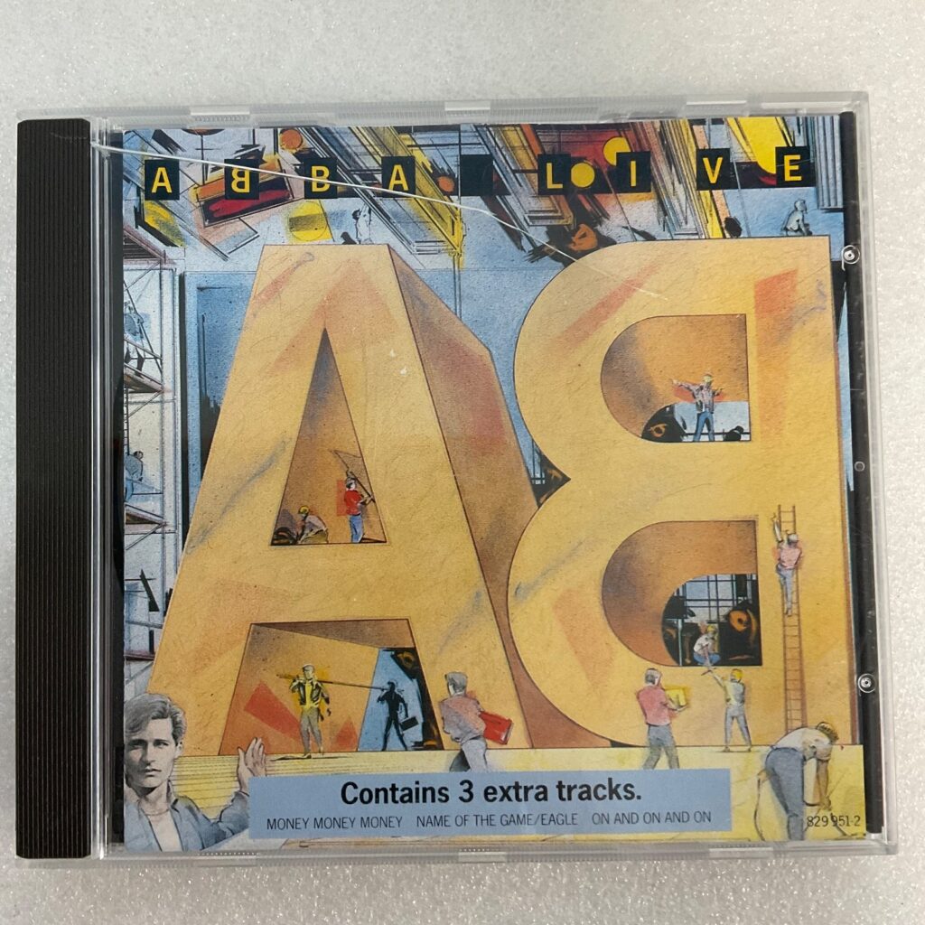 ABBA Live Music CD Polydor Made in France 1986 AAD - Image 1