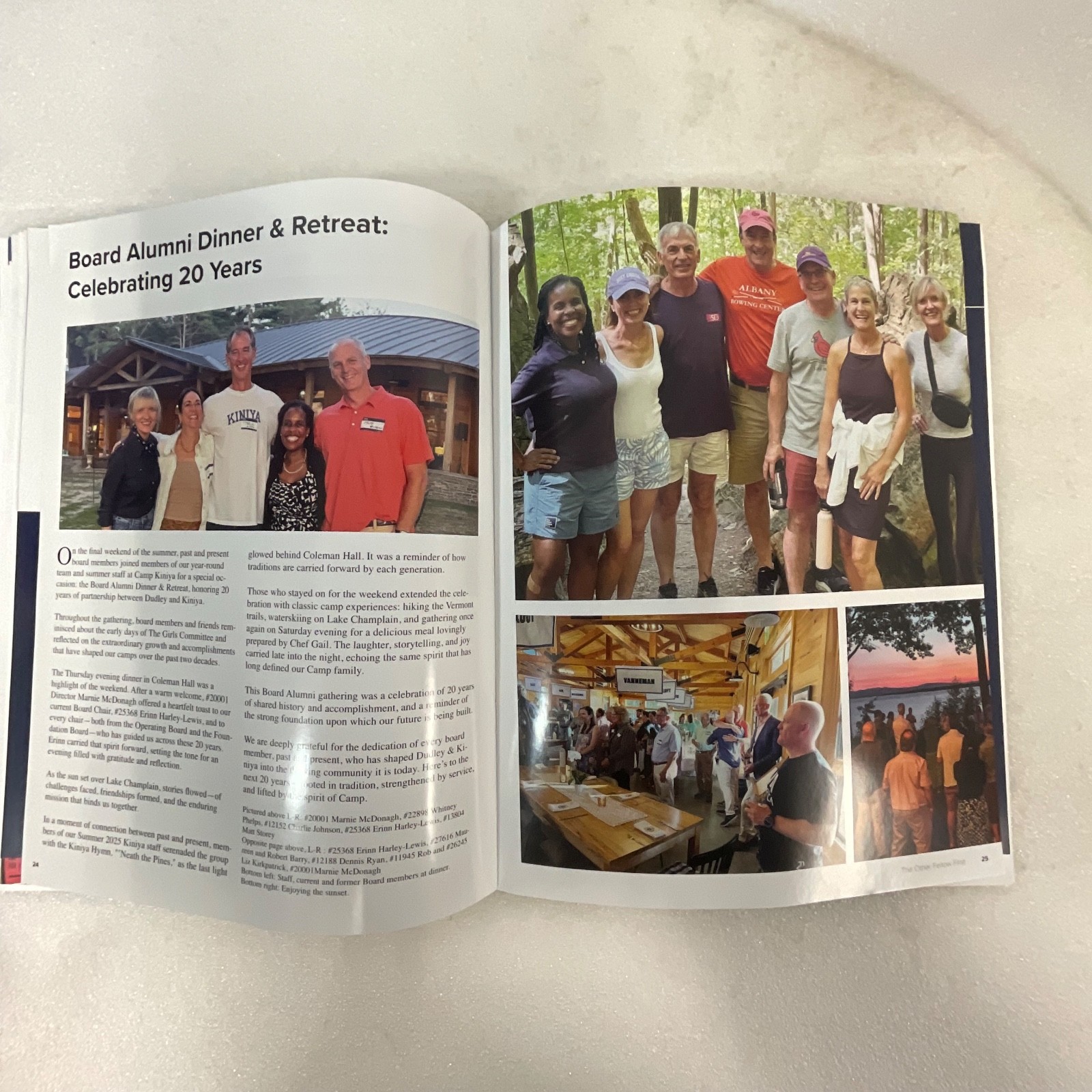 The Other Fellow First Camp Dudley Magazine Fall 2025 11in x 8.5in - Image 18